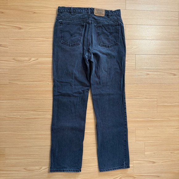 Levi's Men's Black Jeans 619 w33 l32 - Picture 4 of 4